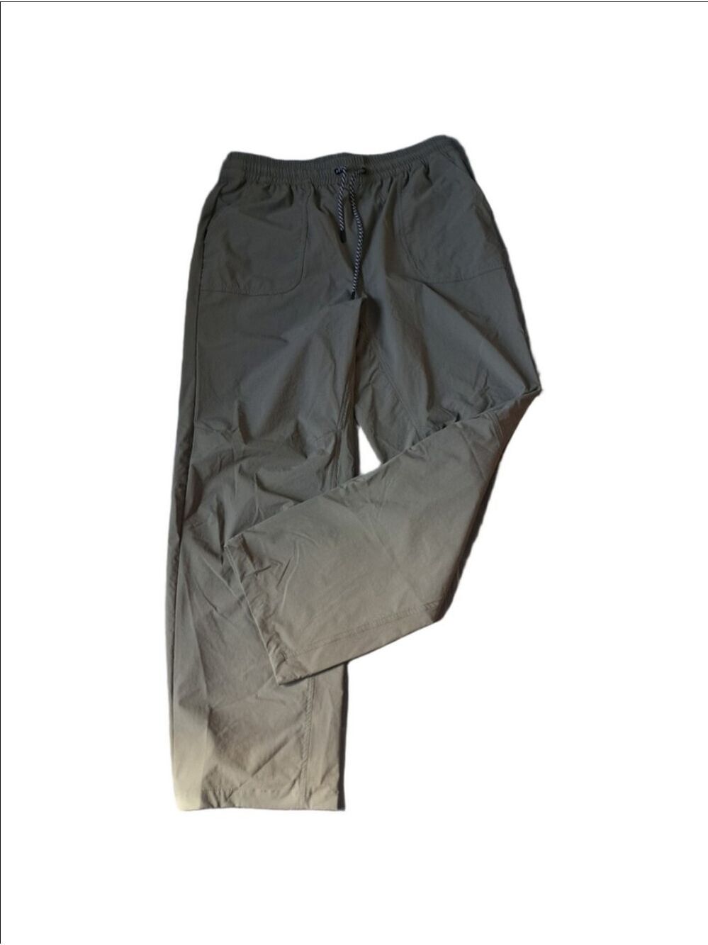 BEARDEDGOAT camp utility pants drawstring lightweight hiking outdoor khaki XL